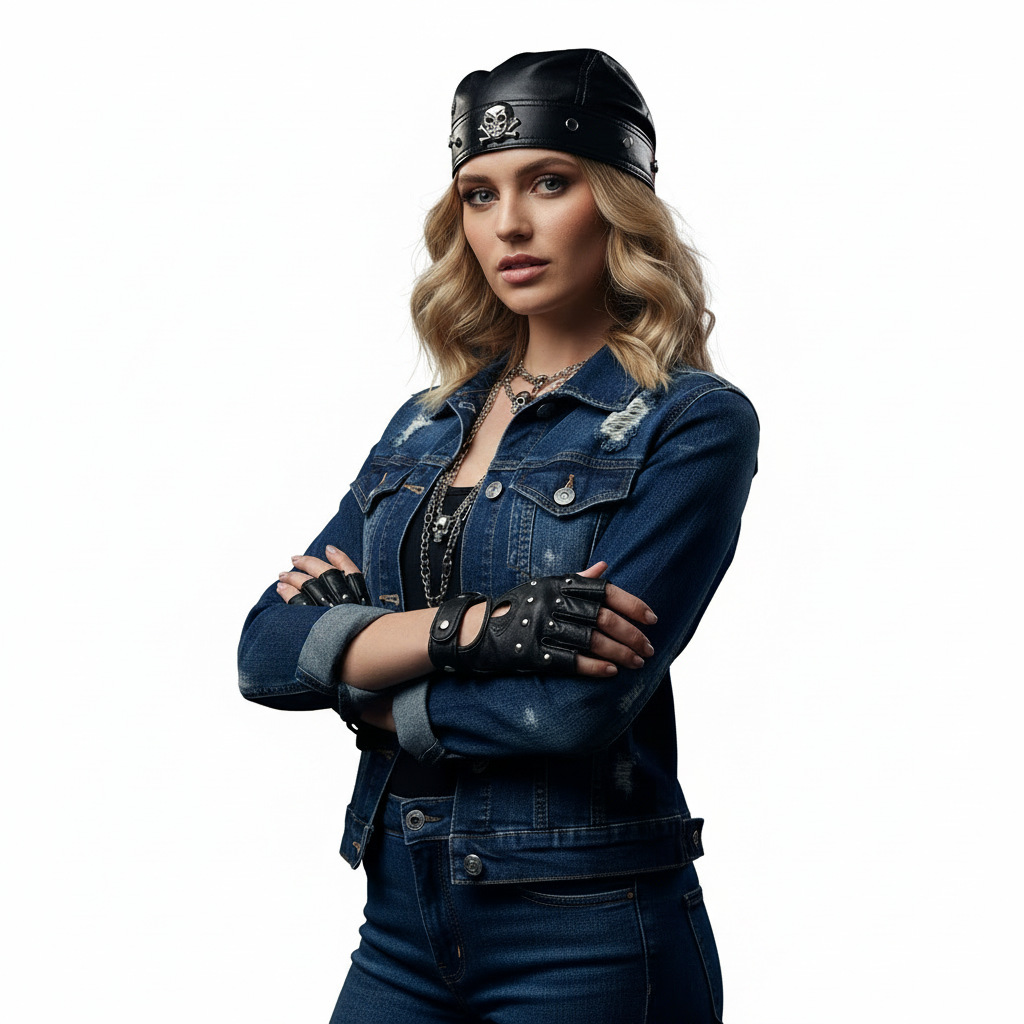 PU-Leder Schwarze Biker-Kappen – Bandana Doo Rag Bewertung und Preis