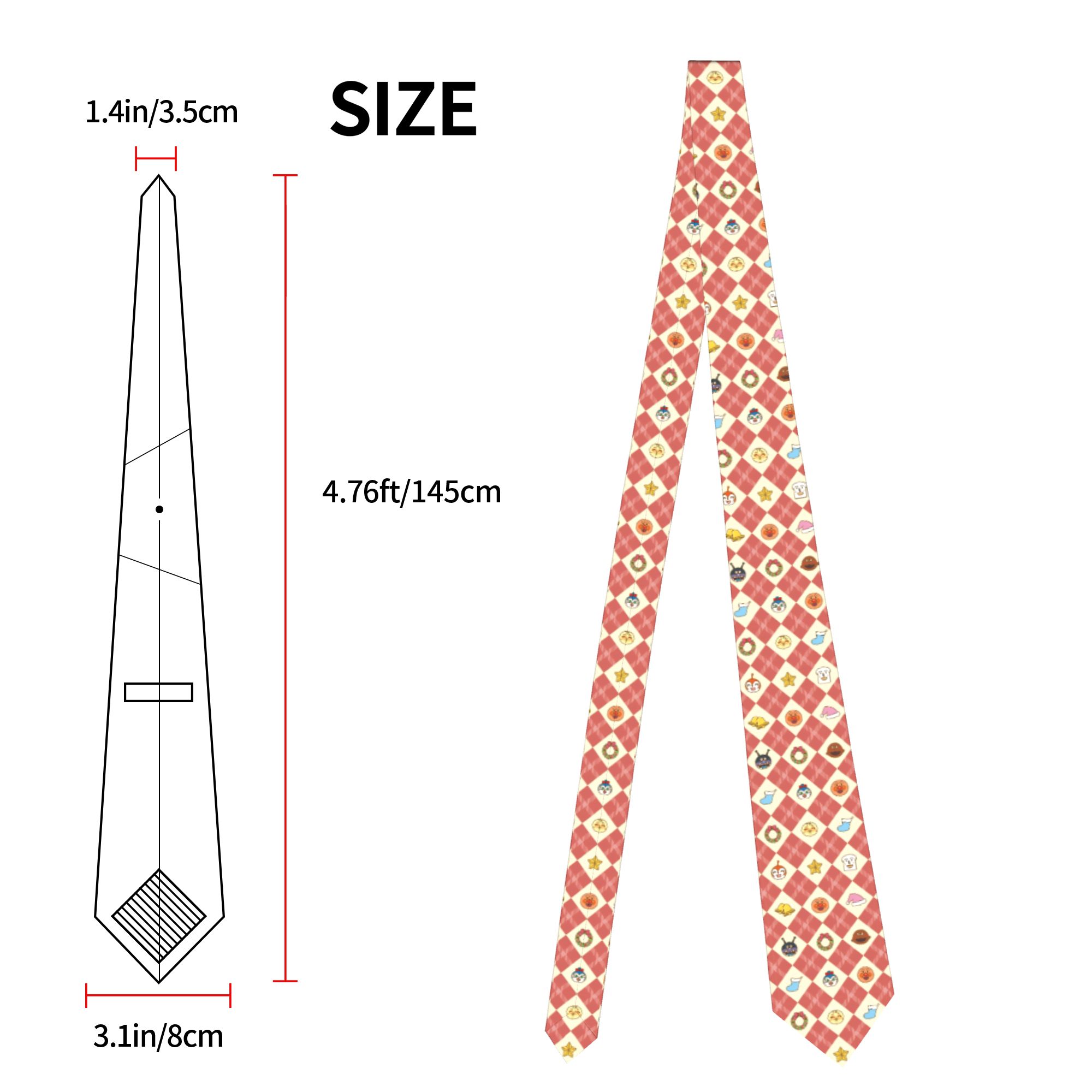 Anpanman Anime Cartoon Krawatt – Skinny Tie Men Bewertung und Preis