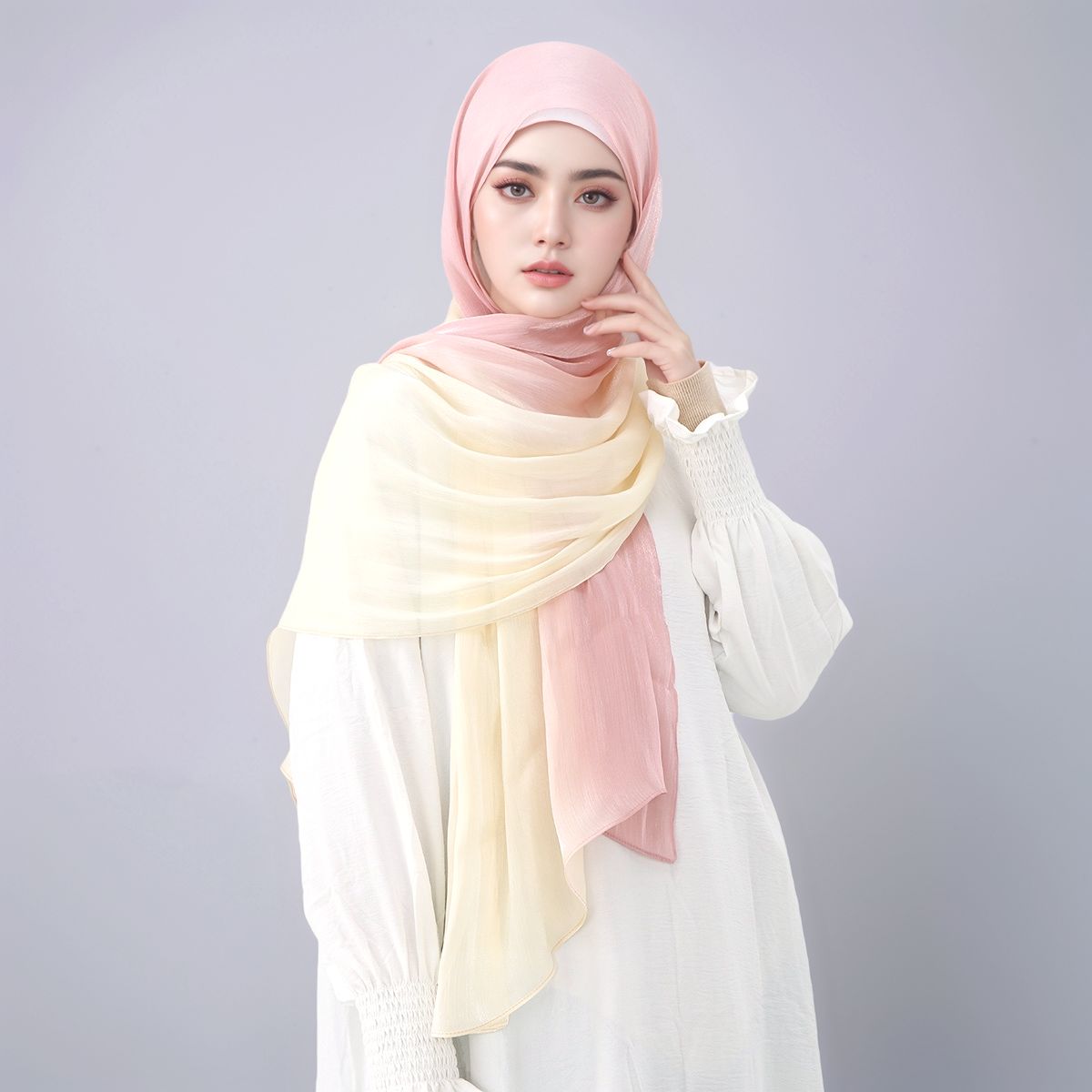 Farbverlauf Twinkle Seide Hija – Head Wrap Turban Bewertung und Preis