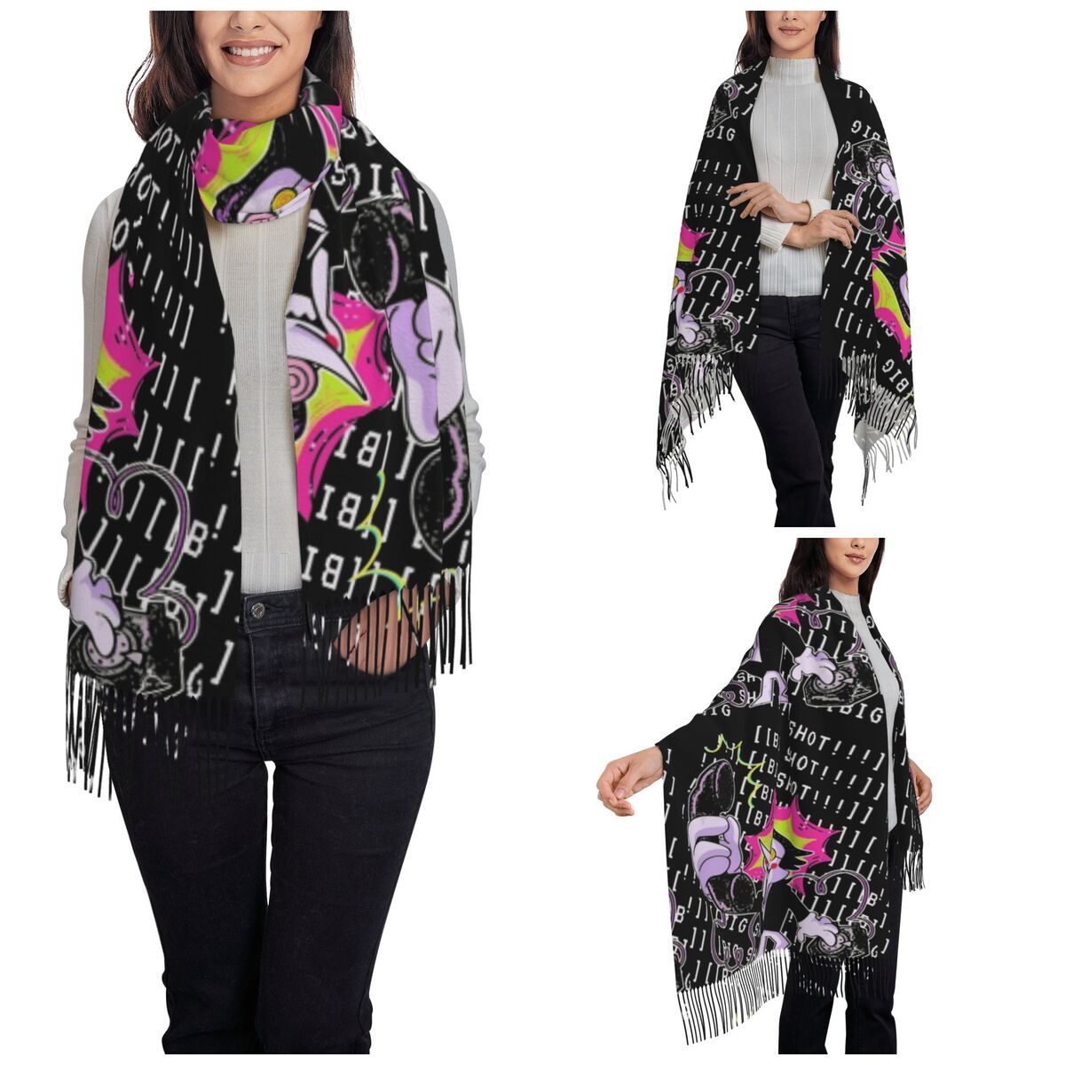 Deltarune Schalwickel für Dame – Pashmina Wrap Large Bewertung und Preis