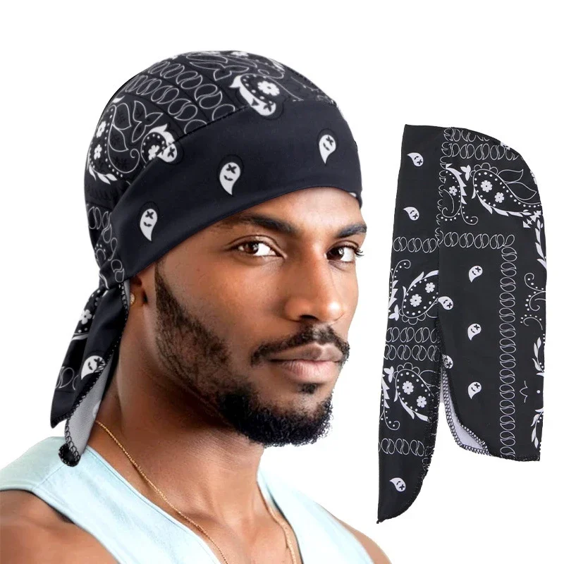 Neue bedruckte Durags für Herr – Bandana Doo Rag Bewertung und Preis