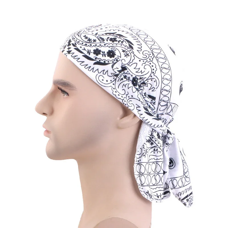 Neue bedruckte Durags für Herr – Bandana Doo Rag Bewertung und Preis