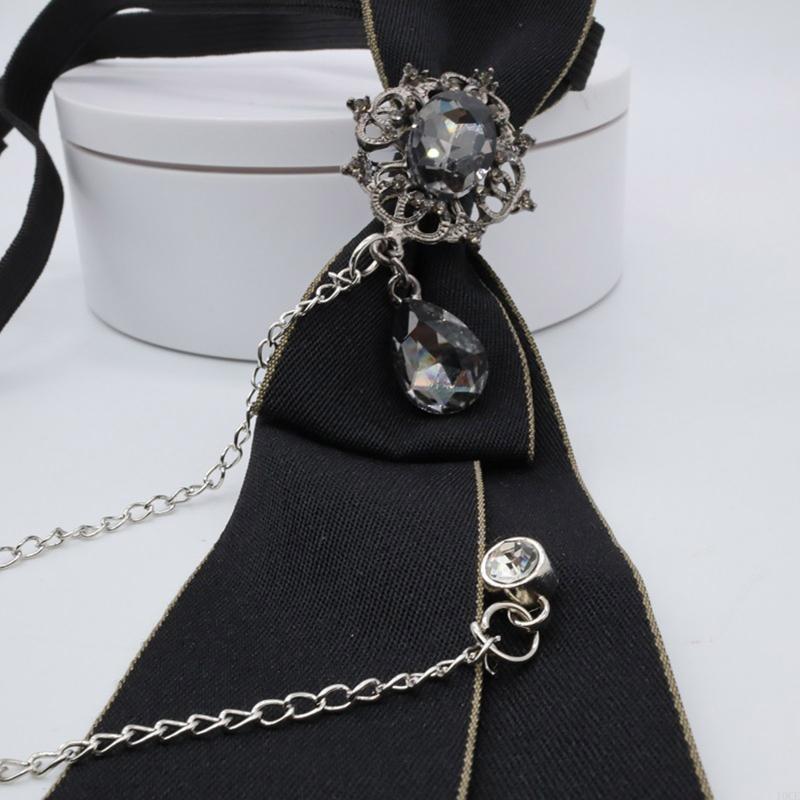 Krawatte Gothic Metallkette Ch – Bow Tie Pre Tied Bewertung und Preis