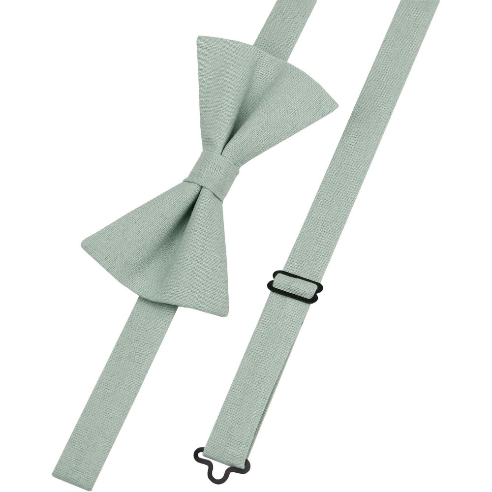Leinen-Baumwoll-Fliege - Einfa – Bow Tie Pre Tied Bewertung und Preis