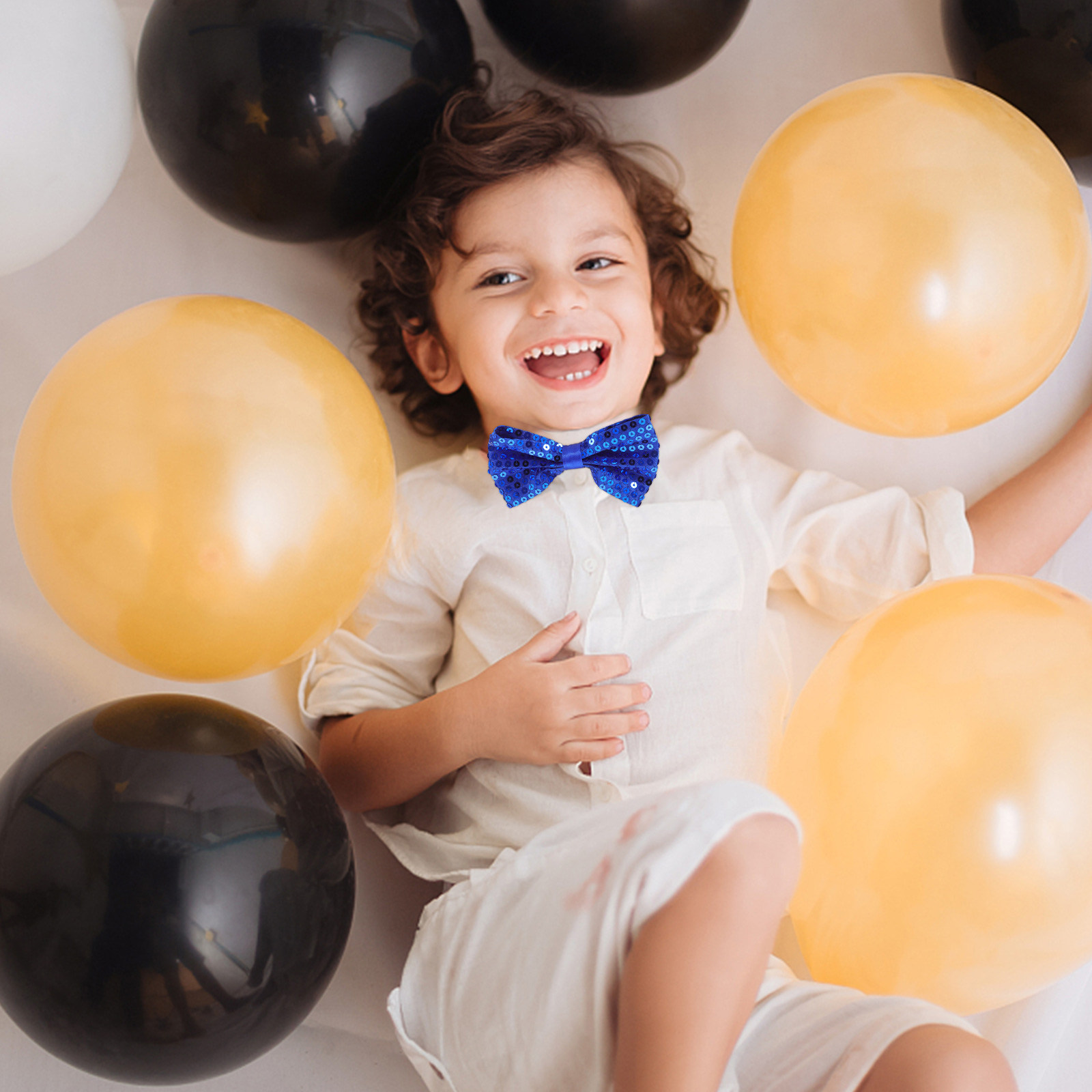 5 Stück Kinder-Paillettenflieg – Bow Tie Pre Tied Bewertung und Preis