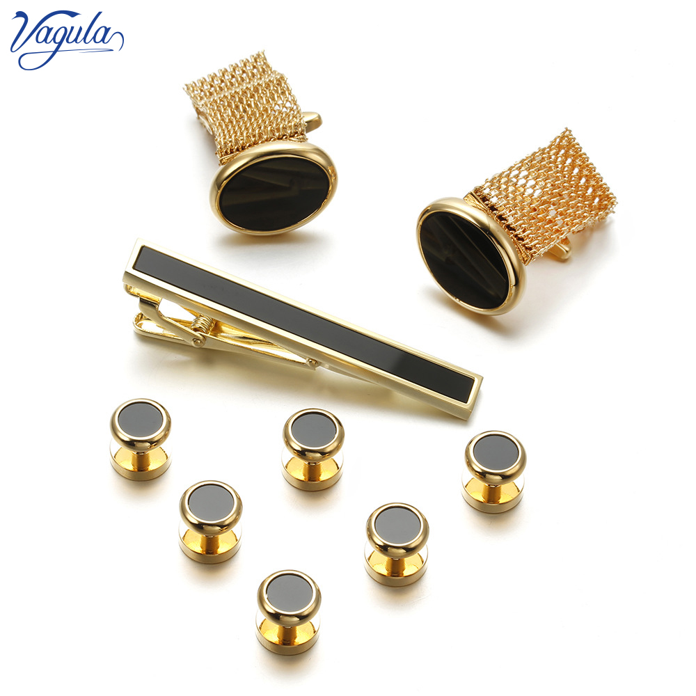 VAGULA Neue 9PCS Manschettenkn – Tie Bar Set Gift Bewertung und Preis