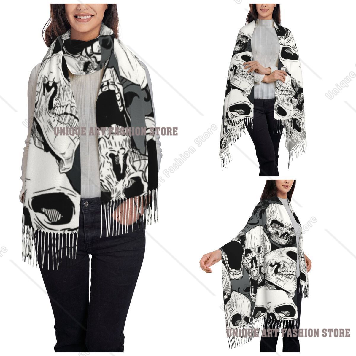Damen-Schal mit Quasten, Todes – Pashmina Wrap Large Bewertung und Preis