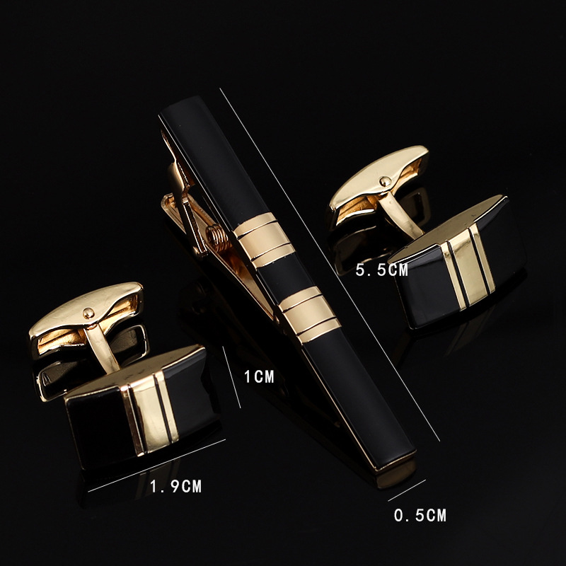 Herren Krawatten Clip Manschet – Tie Bar Set Gift Bewertung und Preis