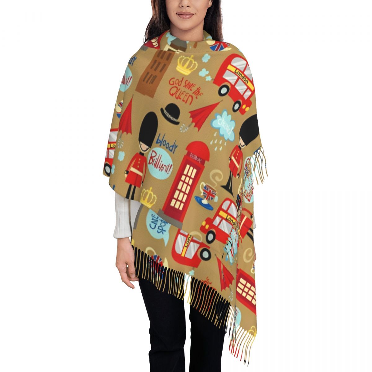 Enchanted London Schal für Dam – Pashmina Wrap Large Bewertung und Preis