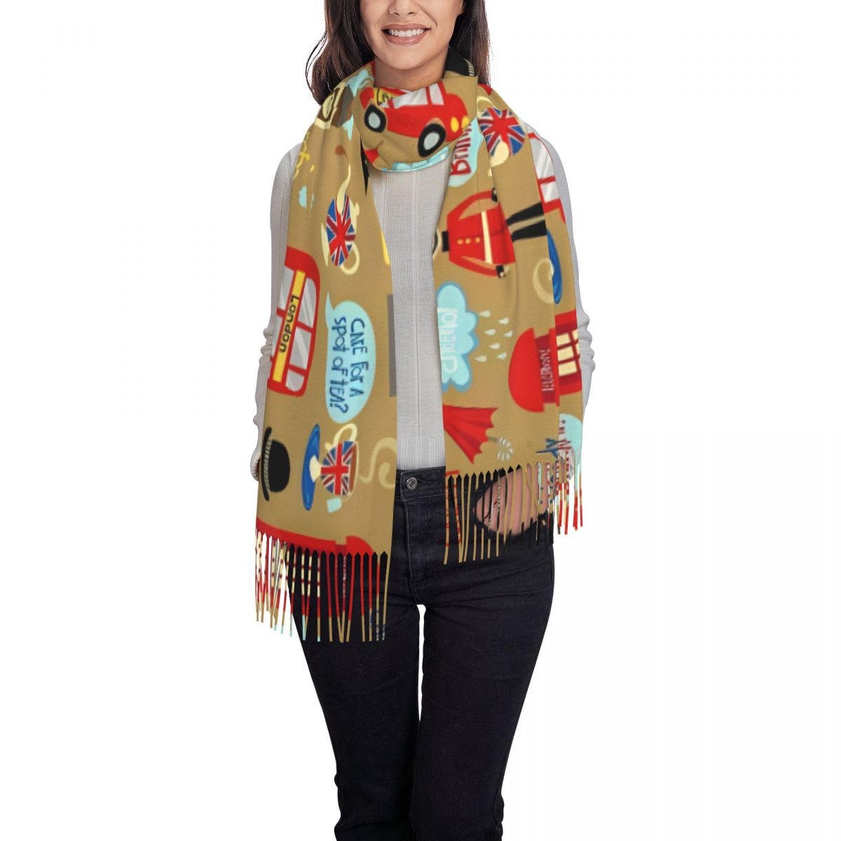 Enchanted London Schal für Dam – Pashmina Wrap Large Bewertung und Preis