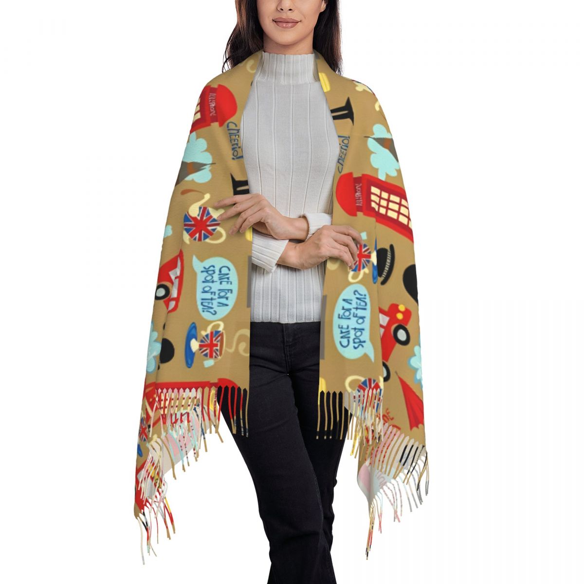 Enchanted London Schal für Dam – Pashmina Wrap Large Bewertung und Preis