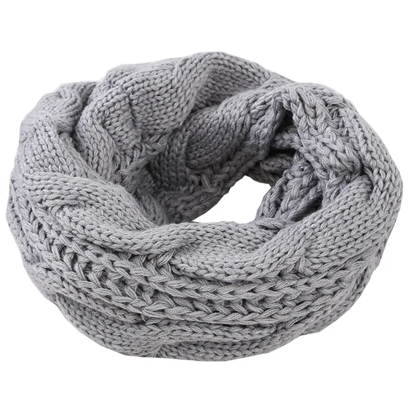 Männer Frauen Jungen Mädchen D – Infinity Scarf Knit Bewertung und Preis