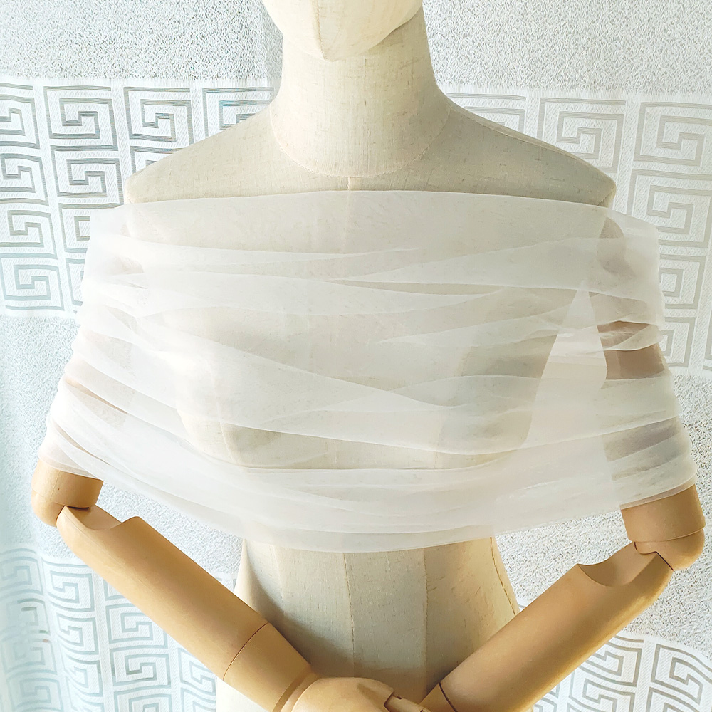 Transparenter Damen-Wickelscha – Stole Wedding Shawl Bewertung und Preis