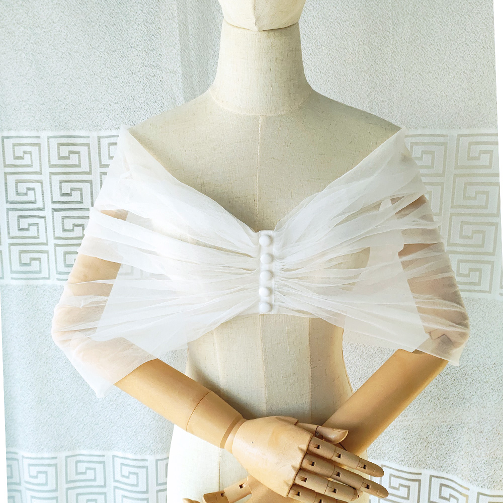 Transparenter Damen-Wickelscha – Stole Wedding Shawl Bewertung und Preis