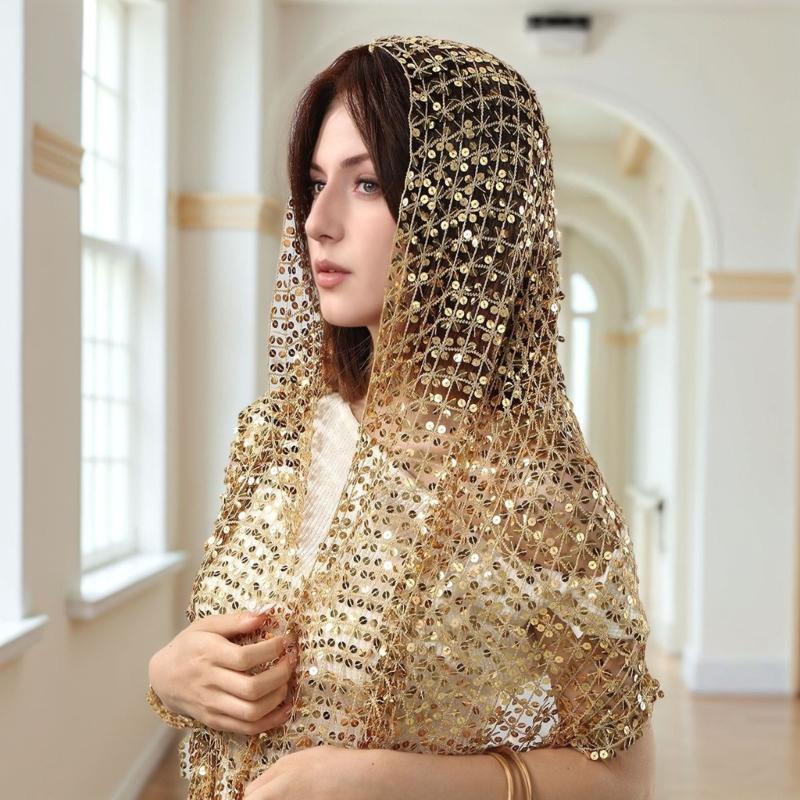 Y3NE Verzierte Pailletten Hoch – Stole Wedding Shawl Bewertung und Preis