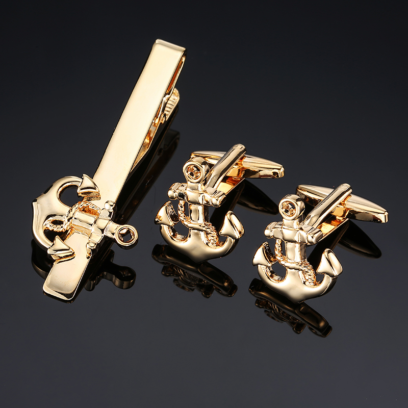 Hochwertige Manschettenknöpfe, – Tie Bar Set Gift Bewertung und Preis