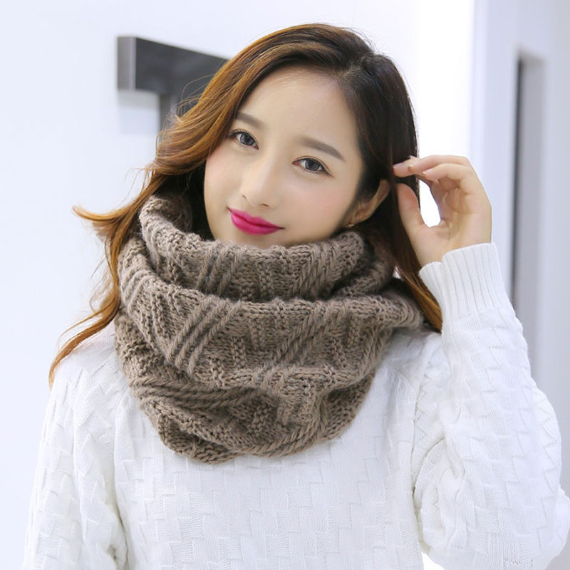 Unisex Winter Soft Grobstrick  – Infinity Scarf Knit Bewertung und Preis